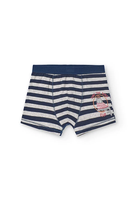 Pack di tre boxer per bambino con stampe