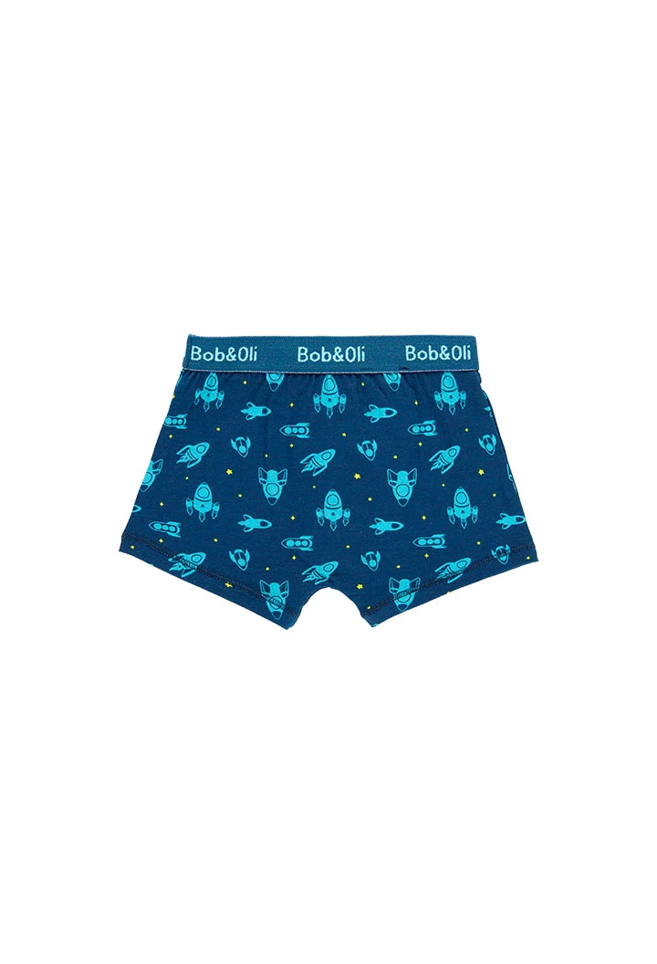 Pack de 3 boxers pour garçon - organique