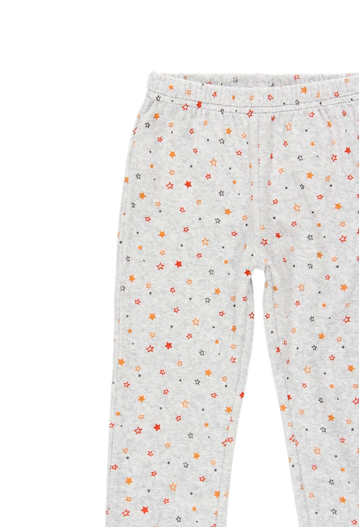 Pijama terciopelo de niña - orgánico