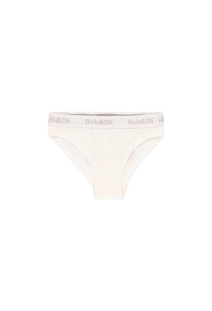 Pack 3 knickers for girl - organic