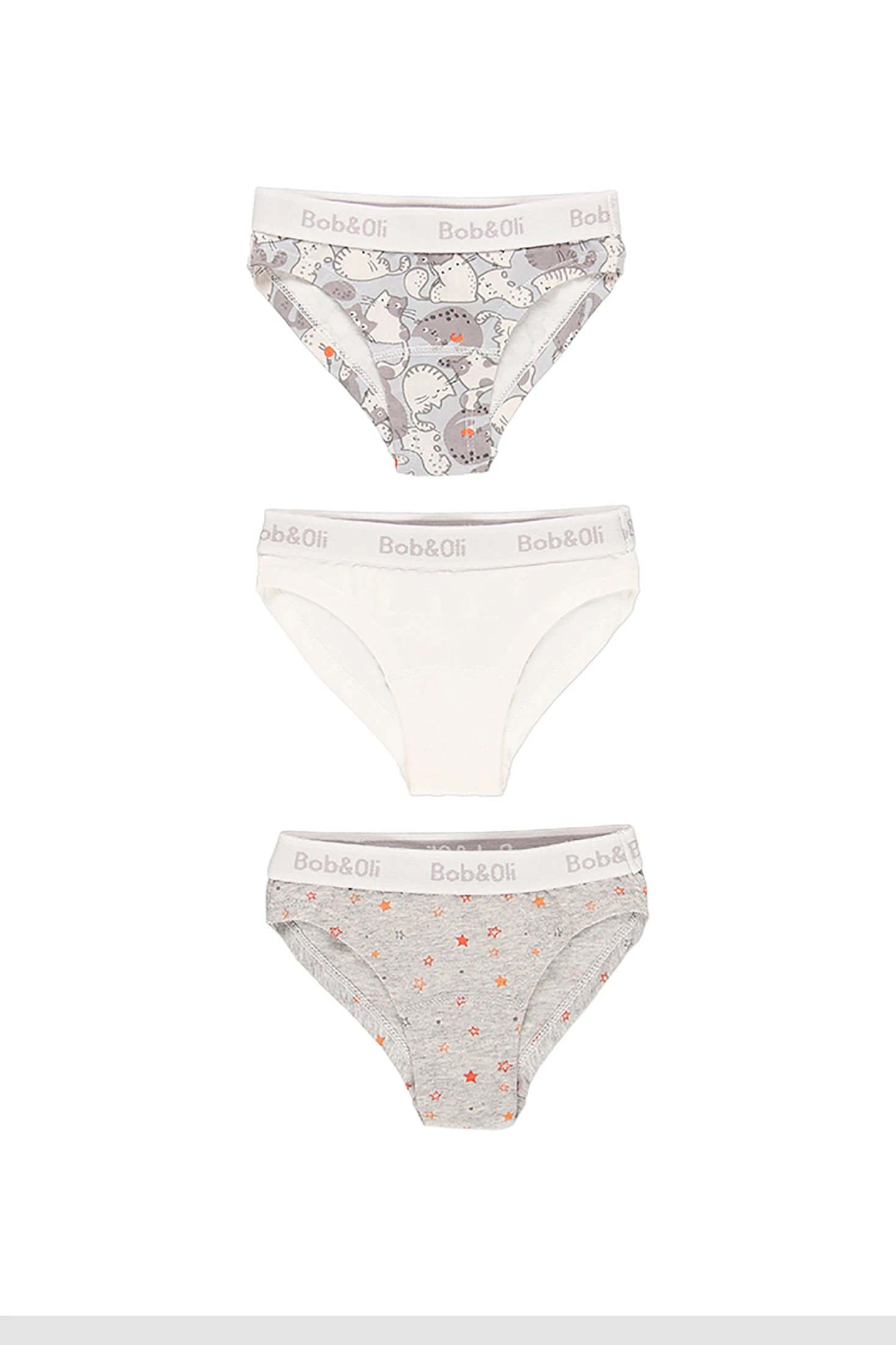 Pack 3 knickers - organic-Pack-GIRL