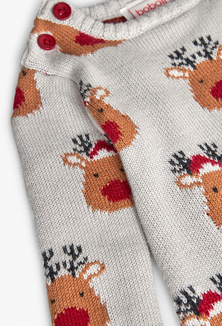 Babygrow de bebé com renas