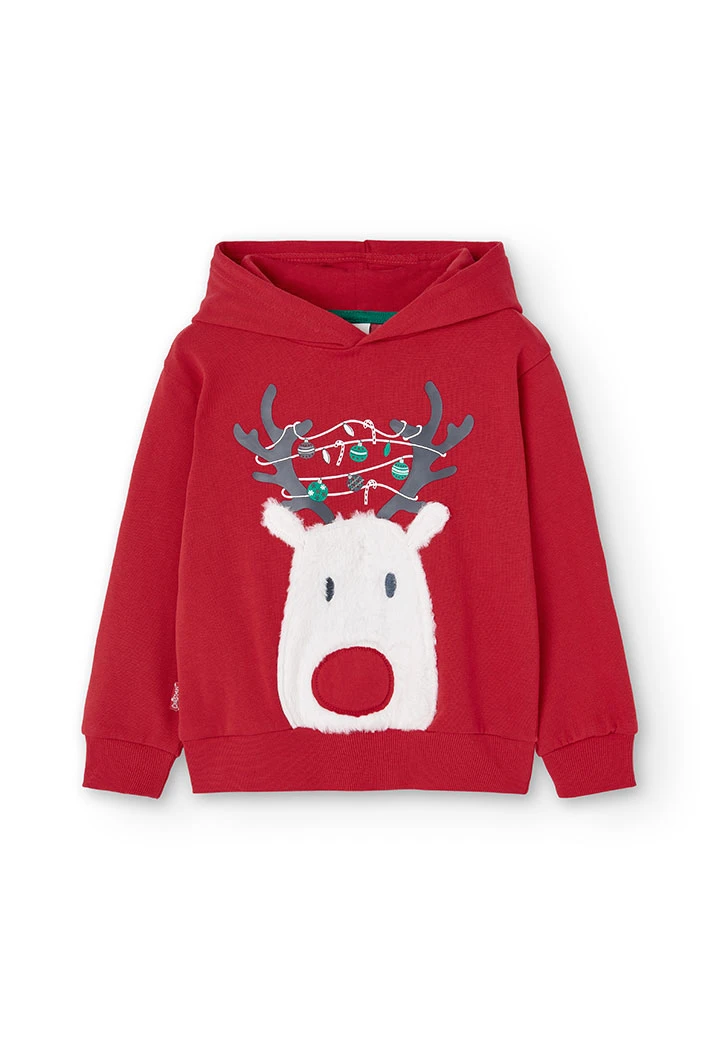 Sweat en molleton avec capuche unisex
