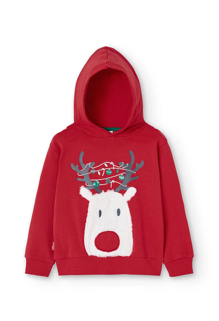 Sweat en molleton avec capuche unisex