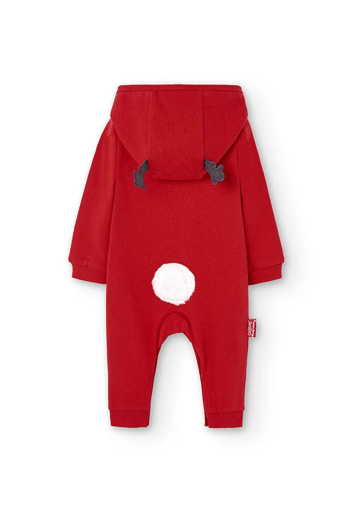 Fleece play suit for baby -BCI