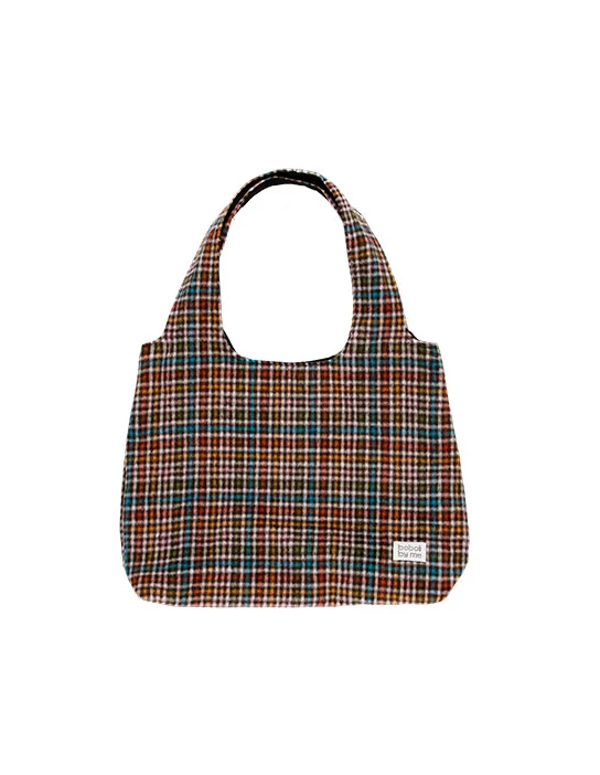 KIT COSTURA SACO ALICIA QUADROS MULTICOLORIDOS