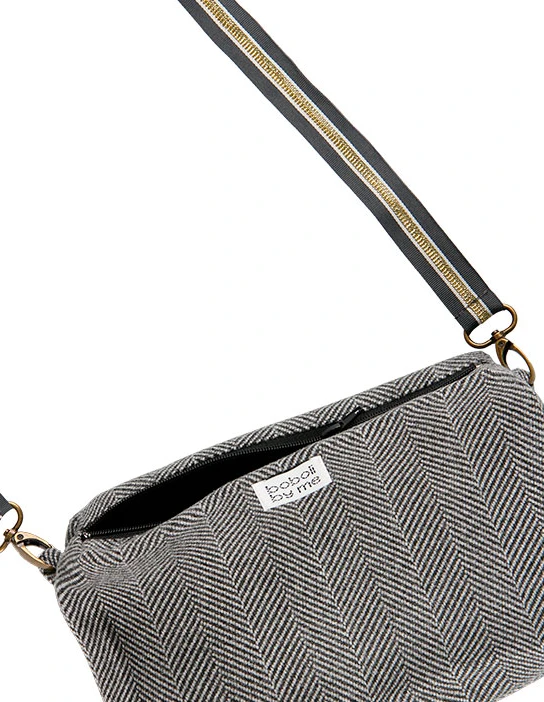 KIT DE COUTURE SAC ANNIE CHEVRON ANTHRACITE