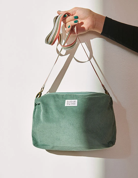 KIT DE COUTURE SAC ANNIE VERT EUCALYPTUS