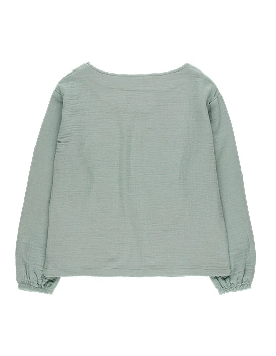 KIT CUCITO BLUSA EMILIA VERDE ACQUA