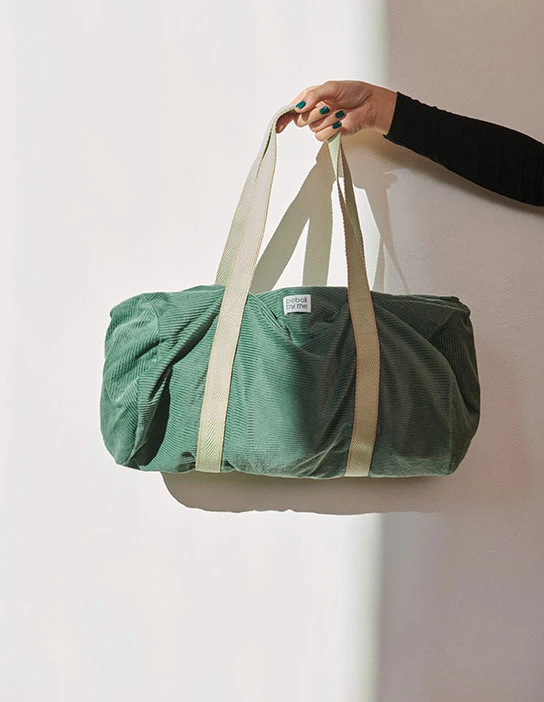 KIT DE COUTURE SAC DE VOYAGE JONES VERT EUCALYPTUS