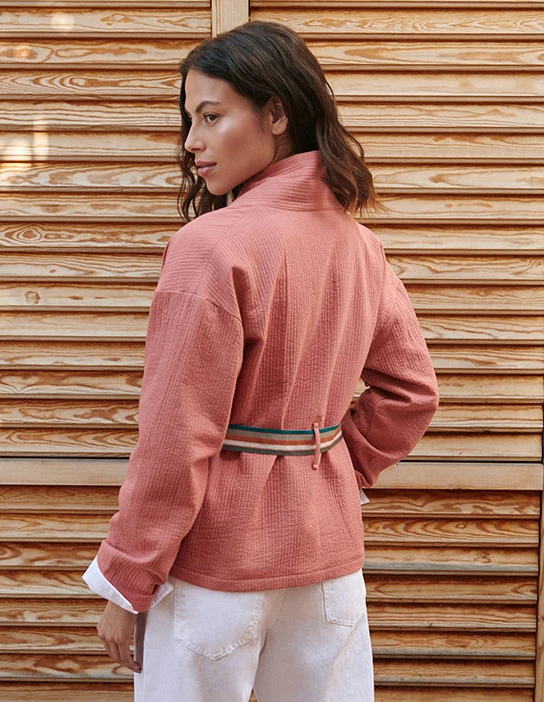 KIT COSTURA CHAQUETA JUANA ROJO TERRACOTTA