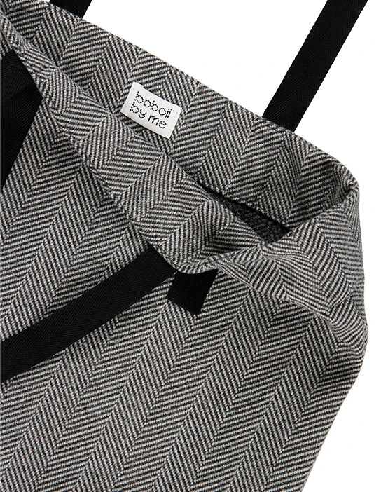 KIT DE COUTURE SAC TOTE LOLA CHEVRON ANTHRACITE