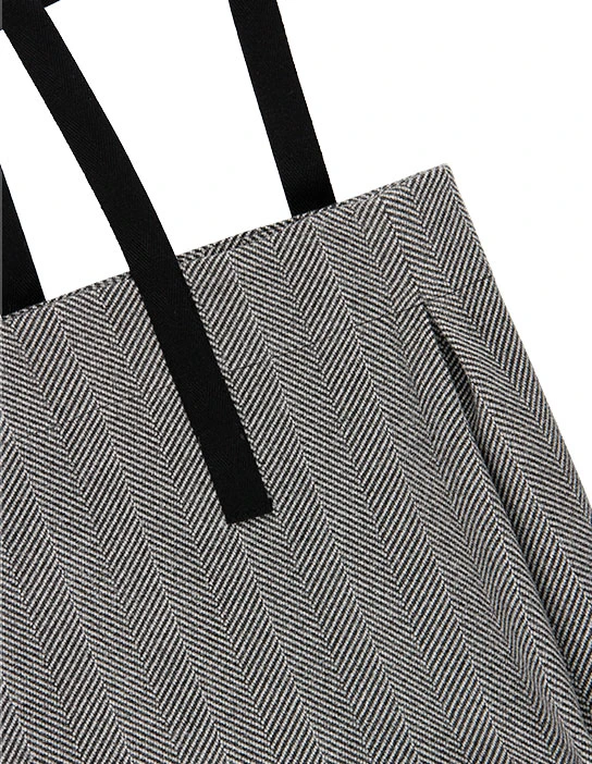 KIT DE COUTURE SAC TOTE LOLA CHEVRON ANTHRACITE