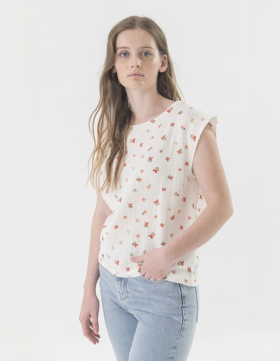 NÄHSET TOP MARIE MINI FLOWER